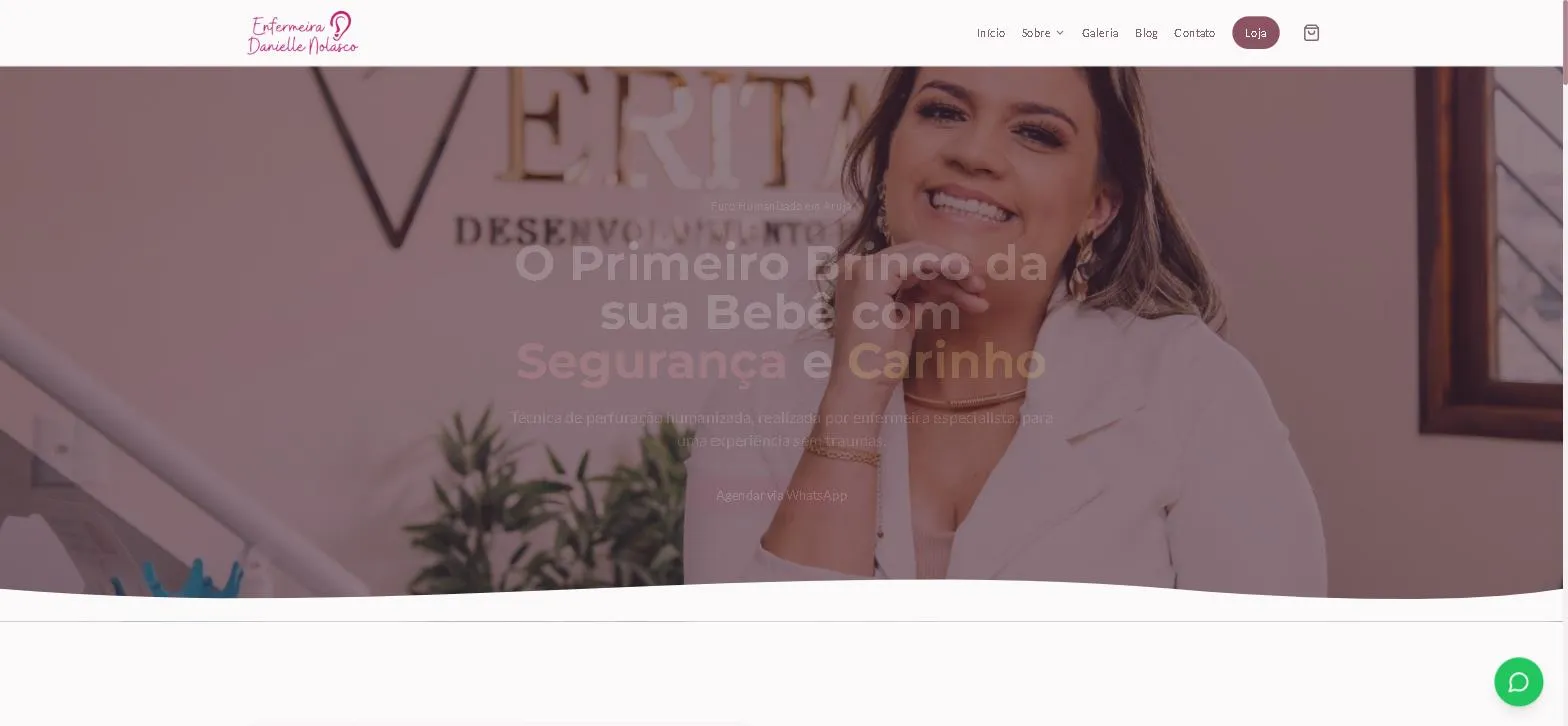 Screenshot of the Primeiro Brinco project